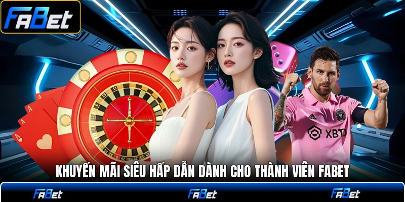 Khuyến mãi siêu hấp dẫn dành cho thành viên FABET