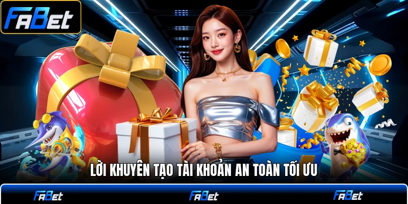 Lời khuyên tạo tài khoản an toàn tối ưu