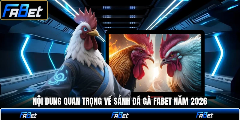 Nội dung quan trọng về sảnh đá gà FABET năm 2026