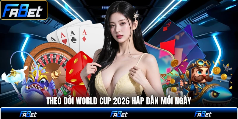 Theo dõi World Cup 2026 hấp dẫn mỗi ngày