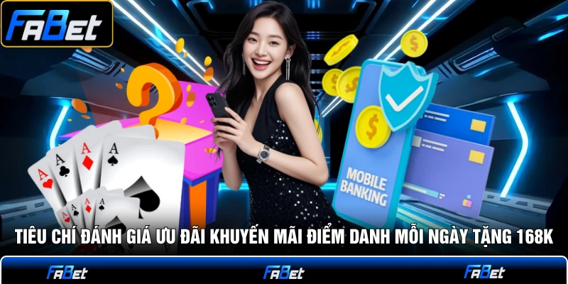 Điểm Danh Mỗi Ngày Tặng 168K - Ưu Đãi Nhà Cái Uy Tín